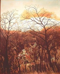 Rendezvous in the Forest by Henri Rousseau